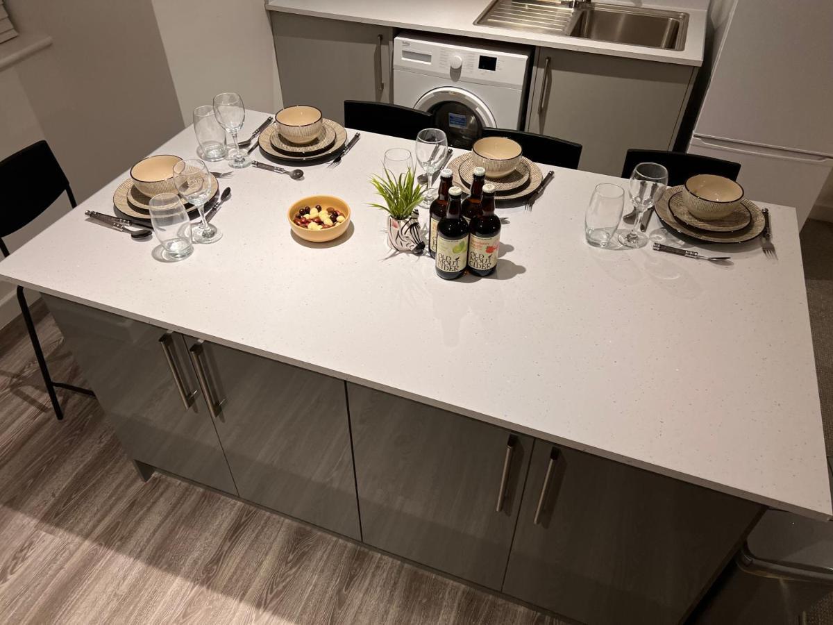 Apartamento Superb Modern Flat In Northampton, Parking &Ev Exterior foto