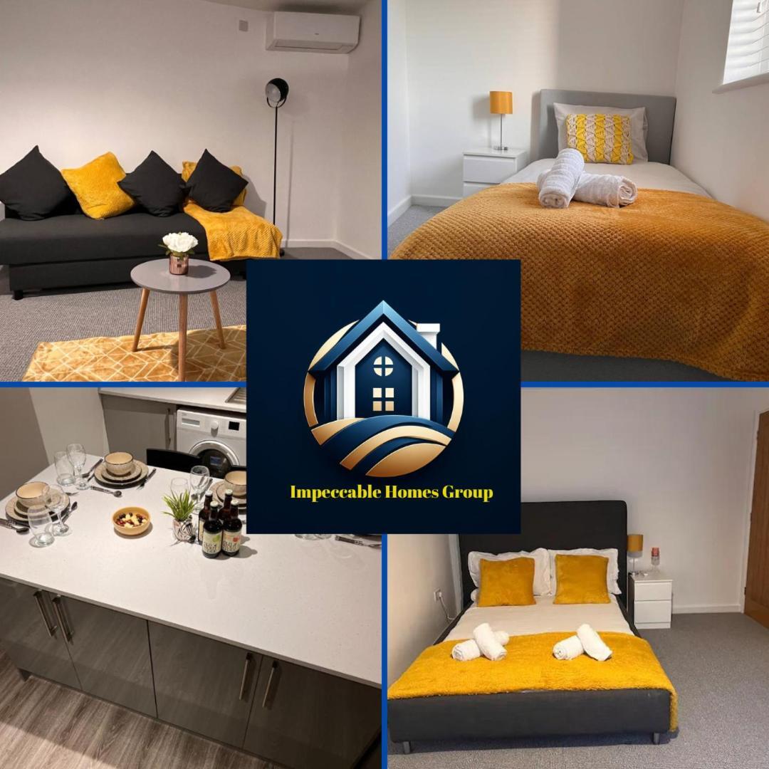 Apartamento Superb Modern Flat In Northampton, Parking &Ev Exterior foto